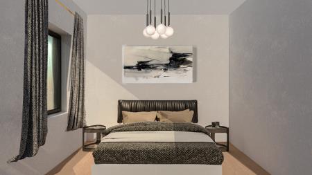 Mirna, novi bloki med Sokolsko in kulturnim domom, Spalnica, arhiv Halo pesek biomasa